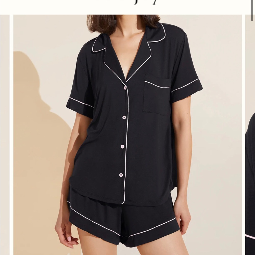 Eberjey Gisele Relaxed Short PJ Set M